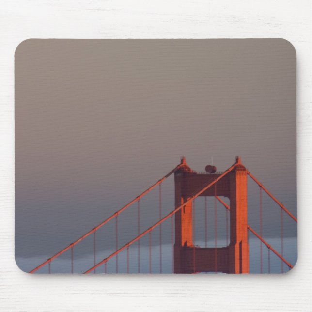 Alfombrilla De Ratón La niebla rueda a través de la cubierta de San (Frente)