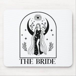 Alfombrilla De Ratón La Novia Coven Bruja Gótica Boda Bachelorette