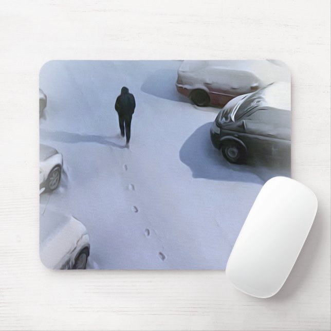 Alfombrilla De Ratón La nueva nieve (Con ratón)