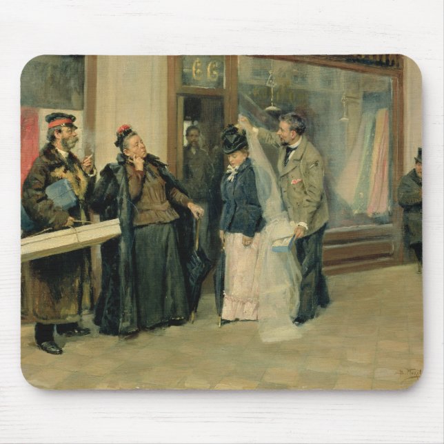 Alfombrilla De Ratón La opción de los regalos de boda, 1897-98 (Frente)