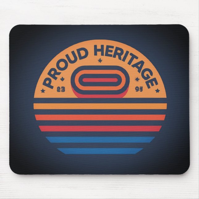 Alfombrilla De Ratón La Orgullosa Herencia Vive (Frente)