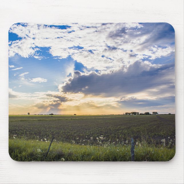 Alfombrilla De Ratón La otra puesta del sol (Frente)