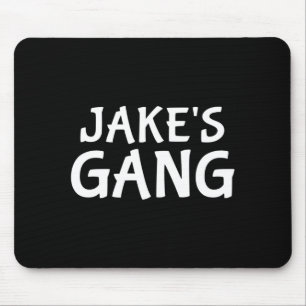 Alfombrilla De Ratón La pandilla de Jake nombre de pila jake despedida