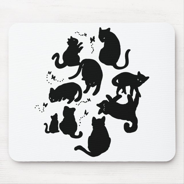 Alfombrilla De Ratón La Pandilla del Gato. (Frente)