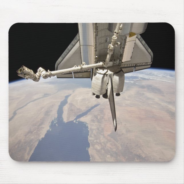 Alfombrilla De Ratón La parte posterior de la lanzadera espacial acopla (Frente)