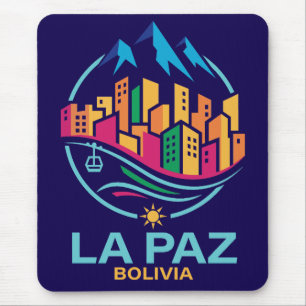 Alfombrilla De Ratón La Paz Bolivia Sudamérica