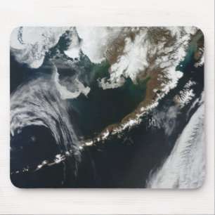 Alfombrilla De Ratón La península de Alaska y las islas Aleutianas