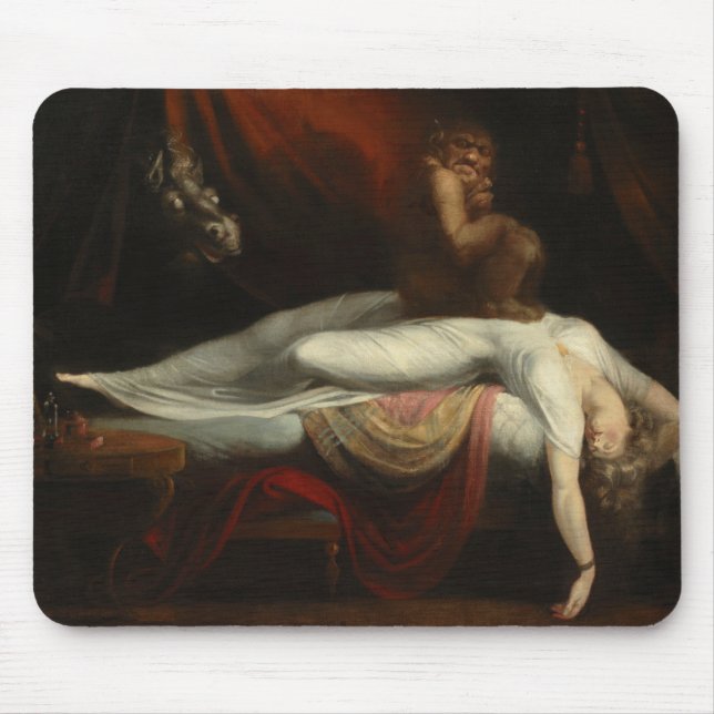 Alfombrilla De Ratón La pesadilla (de Henry Fuseli) (Frente)