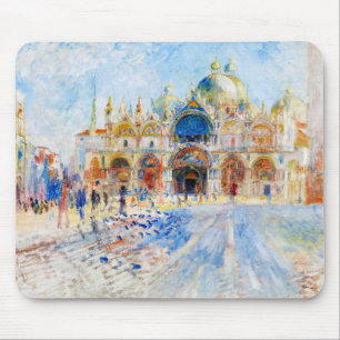 Alfombrilla De Ratón La Piazza San Marco, Renoir