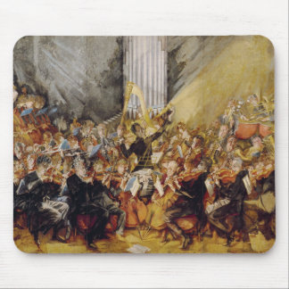Alfombrilla De Ratón La pintura de la orquesta