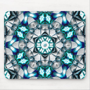 Alfombrilla De Ratón La plata del cielo parece acero inoxidable