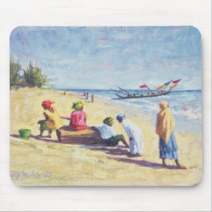 Alfombrilla De Ratón La playa en Abene Senegal 1997