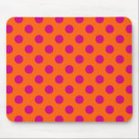 Alfombrilla De Ratón La polka de Fuchsia da puntapiés al naranja<br><div class="desc">La polka de Fuchsia da puntapiés al naranja</div>
