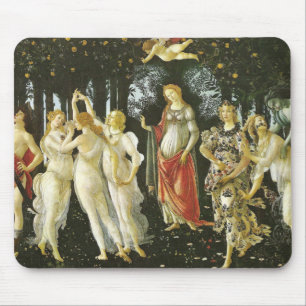 Alfombrilla De Ratón La Primavera de Sandro Botticelli