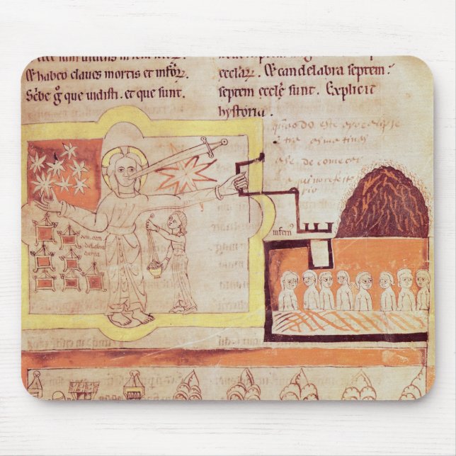 Alfombrilla De Ratón La primera aparición del hijo del hombre (Frente)