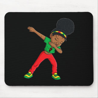 Alfombrilla De Ratón La princesa negra de Dabbing en junio cuta piel ma