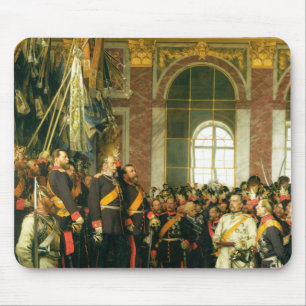 Alfombrilla De Ratón La proclamación de Wilhelm como Kaiser