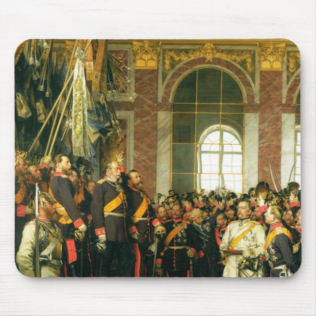 Alfombrilla De Ratón La proclamación de Wilhelm como Kaiser (Frente)