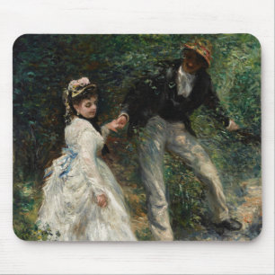 Alfombrilla De Ratón La Promenade Renoir Pareja Caminar Arte de pintura