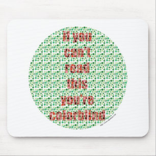Alfombrilla De Ratón La prueba daltónica