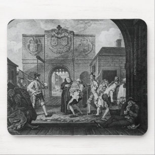 Alfombrilla De Ratón La puerta de Calais, u O el rosbif