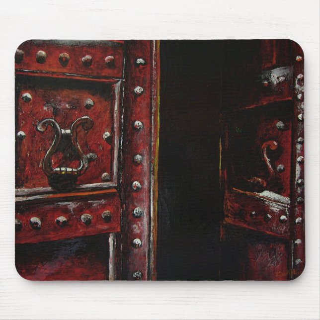 Alfombrilla De Ratón La puerta secreta (Frente)