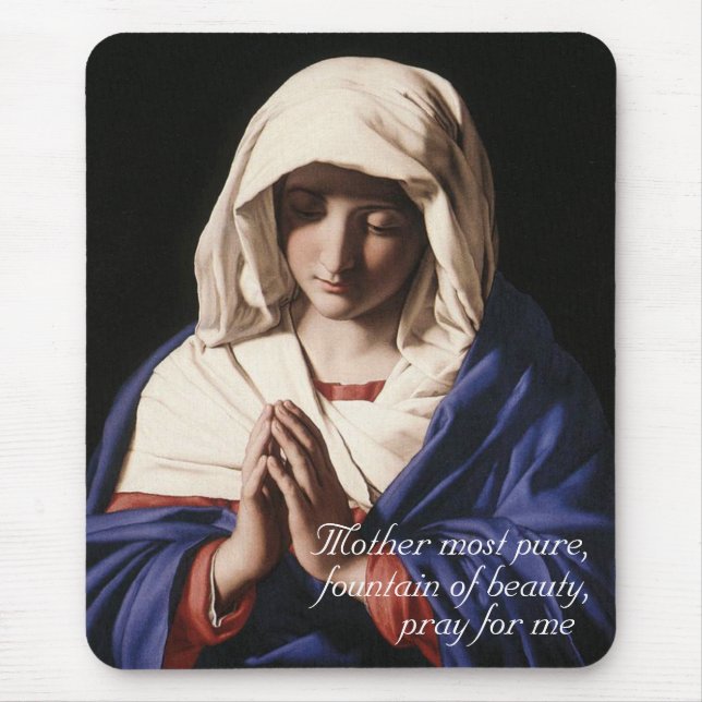 Alfombrilla De Ratón La pureza Mousepad (Frente)