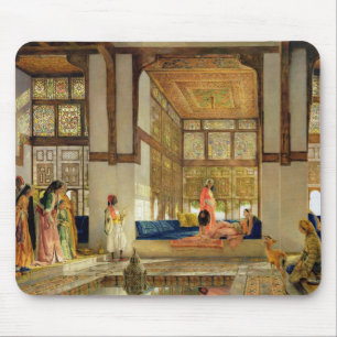 Alfombrilla De Ratón La recepción, 1873 (aceite en el panel)