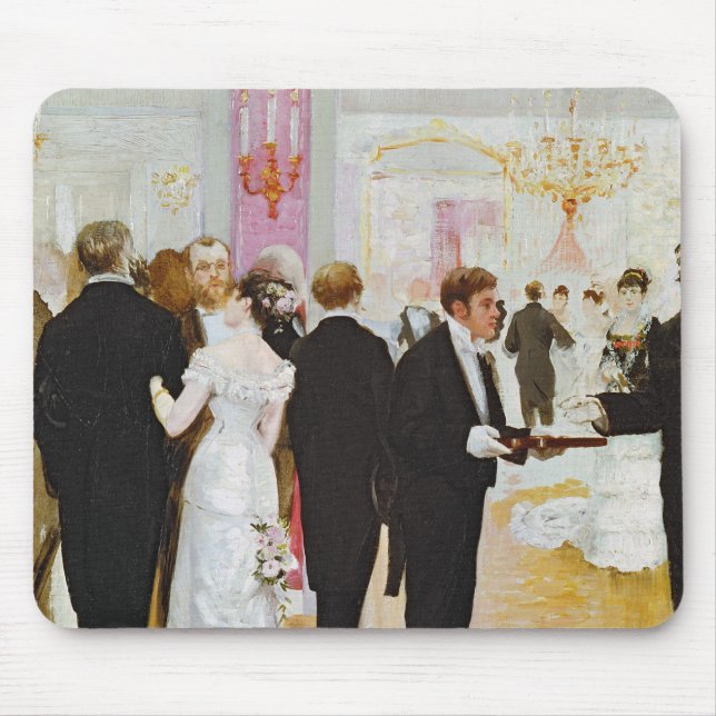 Alfombrilla De Ratón La recepción nupcial, c.1900 (Frente)