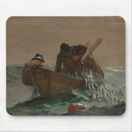 Alfombrilla De Ratón "La red de arenques" Nautical Vintage Mouse Pad
