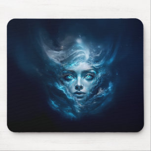 Alfombrilla De Ratón La Reina de Hielo Azul