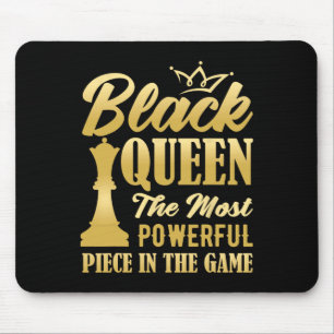 Alfombrilla De Ratón La Reina Negra Es La Pieza Más Poderosa Del Juego
