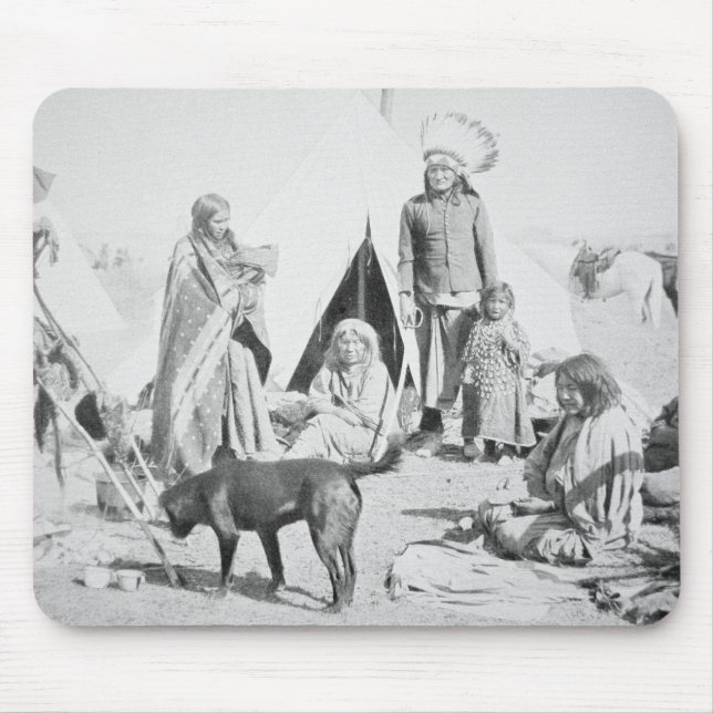 Alfombrilla De Ratón La reserva de Siux en el pino Ridge, Dakota del (Frente)