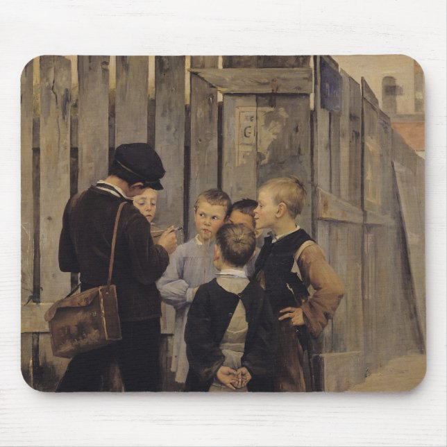 Alfombrilla De Ratón La reunión, 1884 (Frente)
