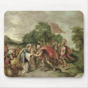 Alfombrilla De Ratón La reunión de Abraham y de Melchizedek