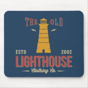 Alfombrilla De Ratón La ropa vieja Co. del faro