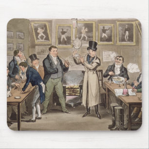 Alfombrilla De Ratón La sala de Cribb: Tom que introduce Jerry y la