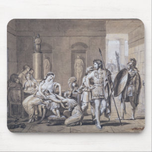 Alfombrilla De Ratón La salida de Hector, c.1812