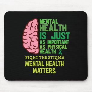 Alfombrilla De Ratón La Salud Es Tan Importante Como La Pro Mental Físi