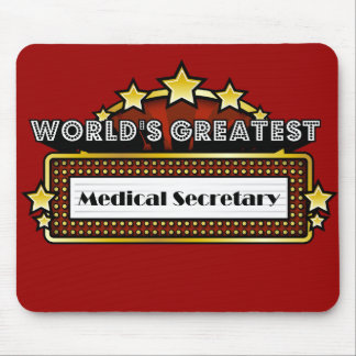 Alfombrilla De Ratón La secretaria médica más grande del mundo