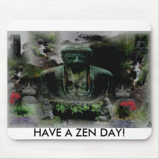 ALFOMBRILLA DE RATÓN ¡LA SELVA DE BUDDAH, TIENE UN DÍA DEL ZEN! COJÍN