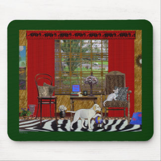 Alfombrilla De Ratón La selva/el jardín le agradece Mousepad