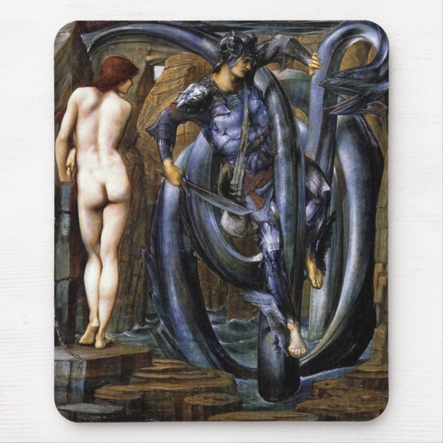 Alfombrilla De Ratón La serie de Perseus que la condenación satisfizo (Frente)