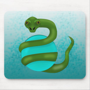 Alfombrilla De Ratón La serpiente