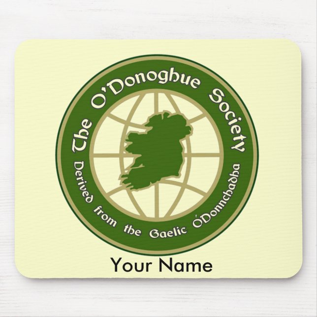 Alfombrilla De Ratón La sociedad de O'Donoghue (Frente)
