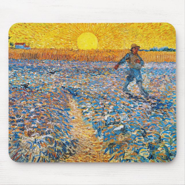 Alfombrilla De Ratón La Sower, Van Gogh (Frente)