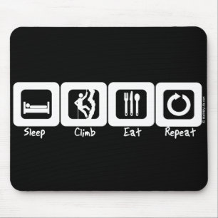 Alfombrilla De Ratón La subida del sueño come la repetición