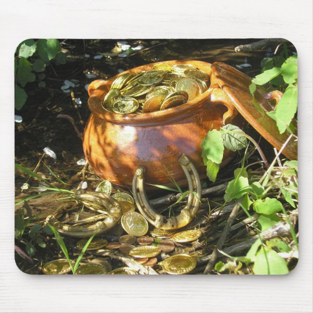 Alfombrilla De Ratón "¡La suerte de los irlandeses!" (Frente)