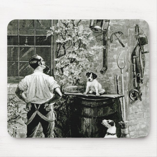 Alfombrilla De Ratón La supervivencia del más apto (Frente)