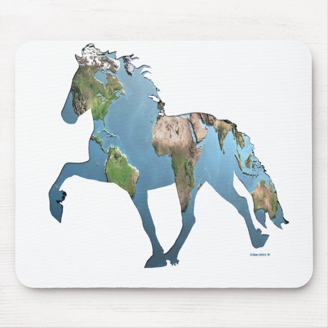 Alfombrilla De Ratón La tala del mundo (Frente)